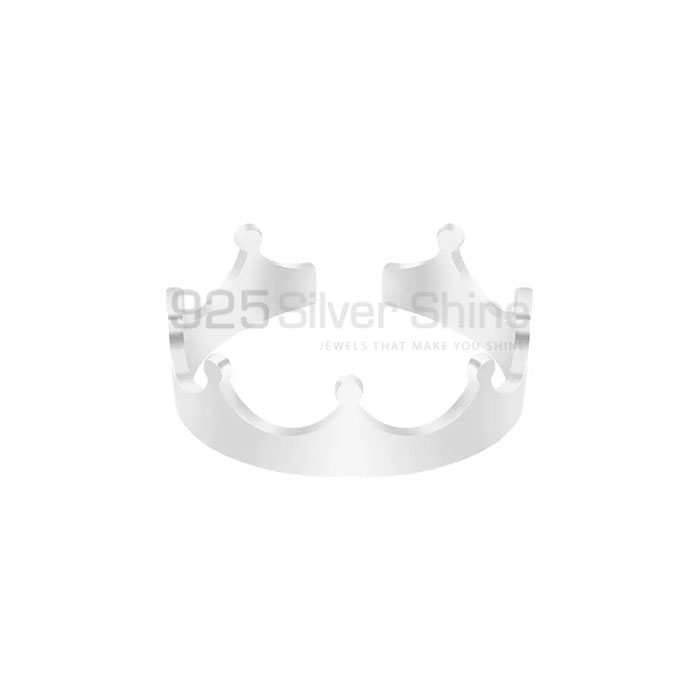 Stylish Handmade 925 Sterling Silver Crown Ring CRMR91