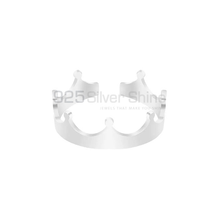 Handmade 925 Sterling Silver Crown Ring CRMR91