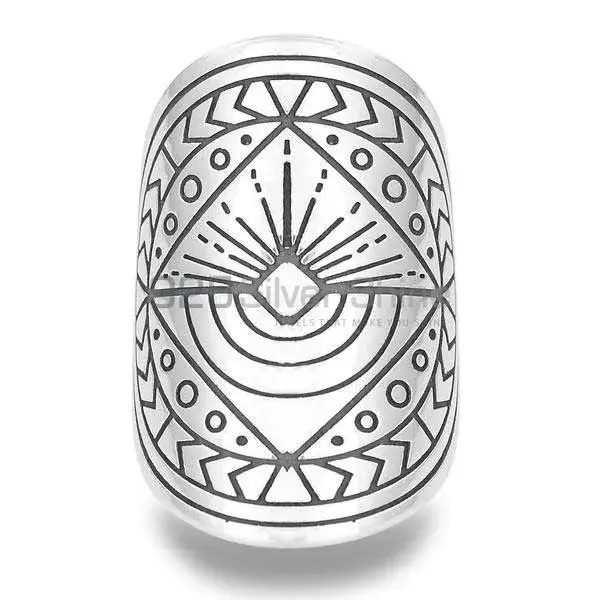 Sun And Moon Rising Mandala Ring In 925 Sterling Silver 925MR120