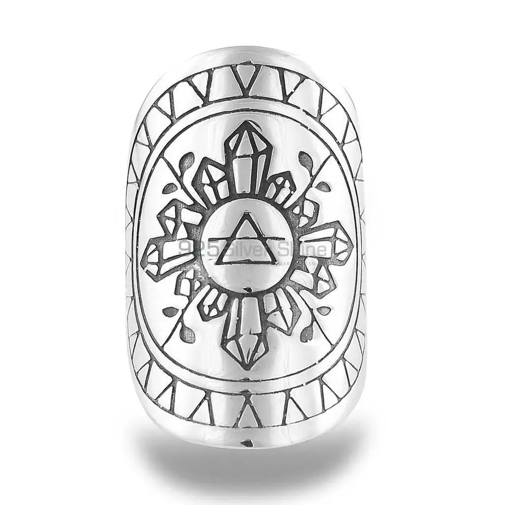 The Creator Mandala Ring In Sterling Silver 925MR121