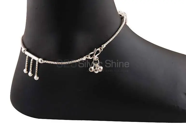 Top Quality 925 Solid Silver Anklet Jewelry