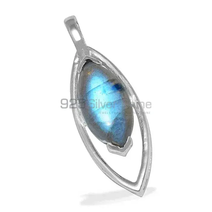 925 Solid Silver Pendants In Labradorite Gemstone Jewelry 925SP1479_1