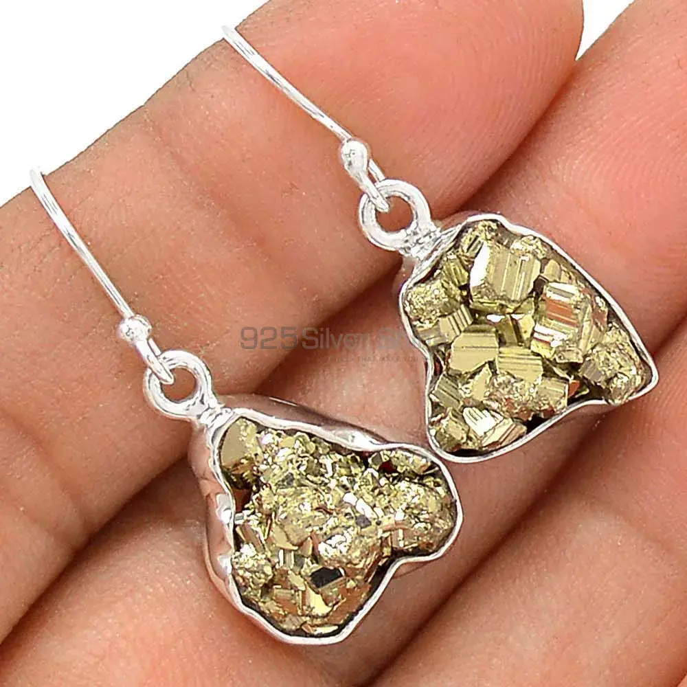Top Quality 925 Sterling Silver Earrings In Druzy Gemstone Jewelry 925SE2377_0