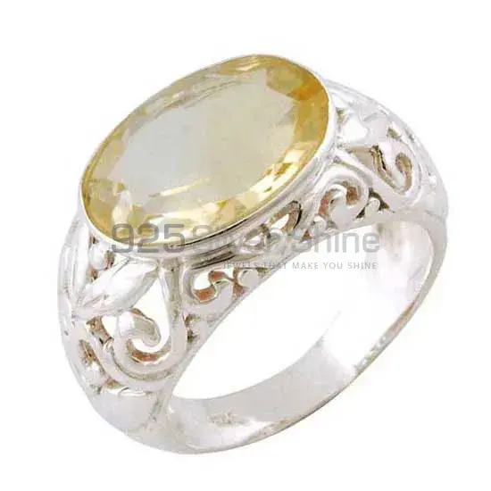Sterling Silver Citrine Birthstone Rings 925SR3397_1