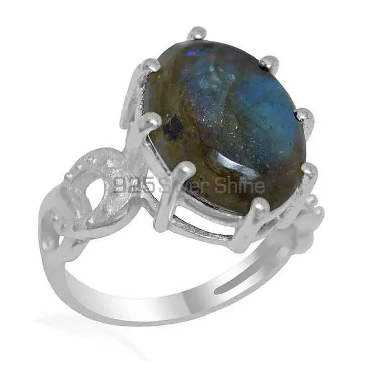 925 Sterling Silver Handmade Rings In Labradorite Gemstone Jewelry 925SR1872_1