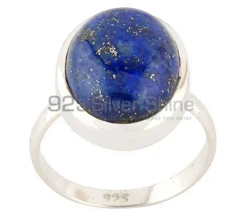 Top Quality 925 Sterling Silver Handmade Rings In Lapis Lazuli Gemstone Jewelry 925SR2750