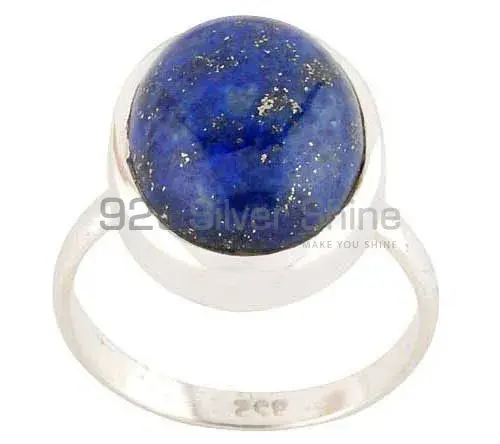 Top Quality 925 Sterling Silver Handmade Rings In Lapis Lazuli Gemstone Jewelry 925SR2750_0