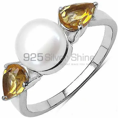 Top Quality 925 Sterling Silver Handmade Rings In Multi Gemstone Jewelry 925SR3066