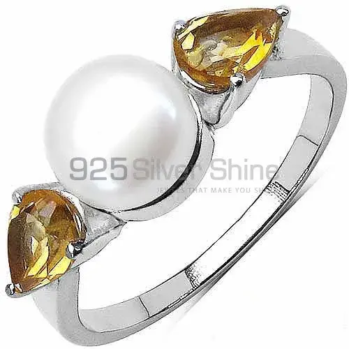 925 Sterling Silver Handmade Rings In Multi Gemstone Jewelry 925SR3066_0
