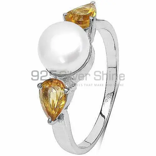 925 Sterling Silver Handmade Rings In Multi Gemstone Jewelry 925SR3066_2