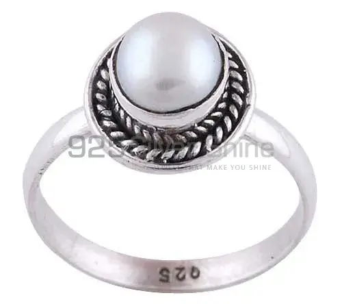 Top Quality 925 Sterling Silver Handmade Rings In Pearl Gemstone Jewelry 925SR2829_0