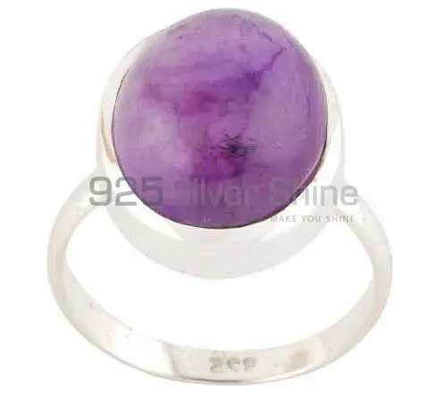 Amethyst Silver Engagement Rings Jewelry 925SR2747