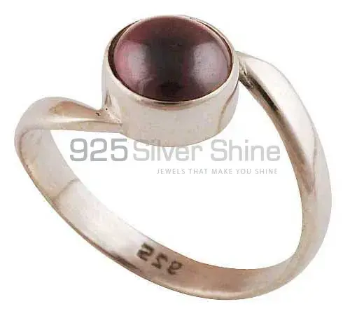 Sterling Silver Garnet Engagement Rings 925SR2826_0