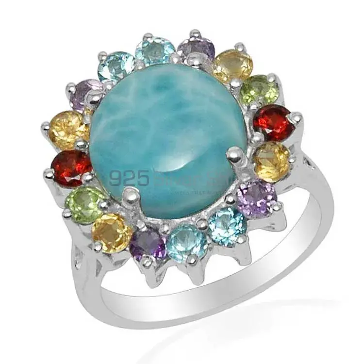 925 Sterling Silver Rings In Multi Gemstone Jewelry 925SR1486_1