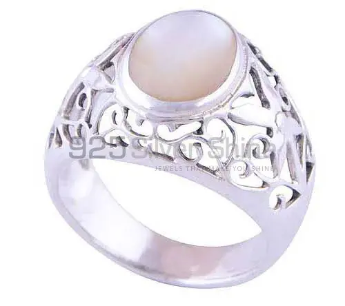 925 Sterling Silver Rings In Rainbow Moonstone Jewelry 925SR2905