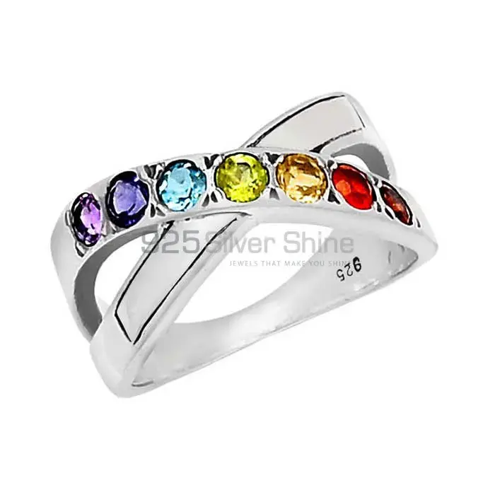 Top Quality Balancing Chakra Ring With Sterling Silver Jewelry SSCR115