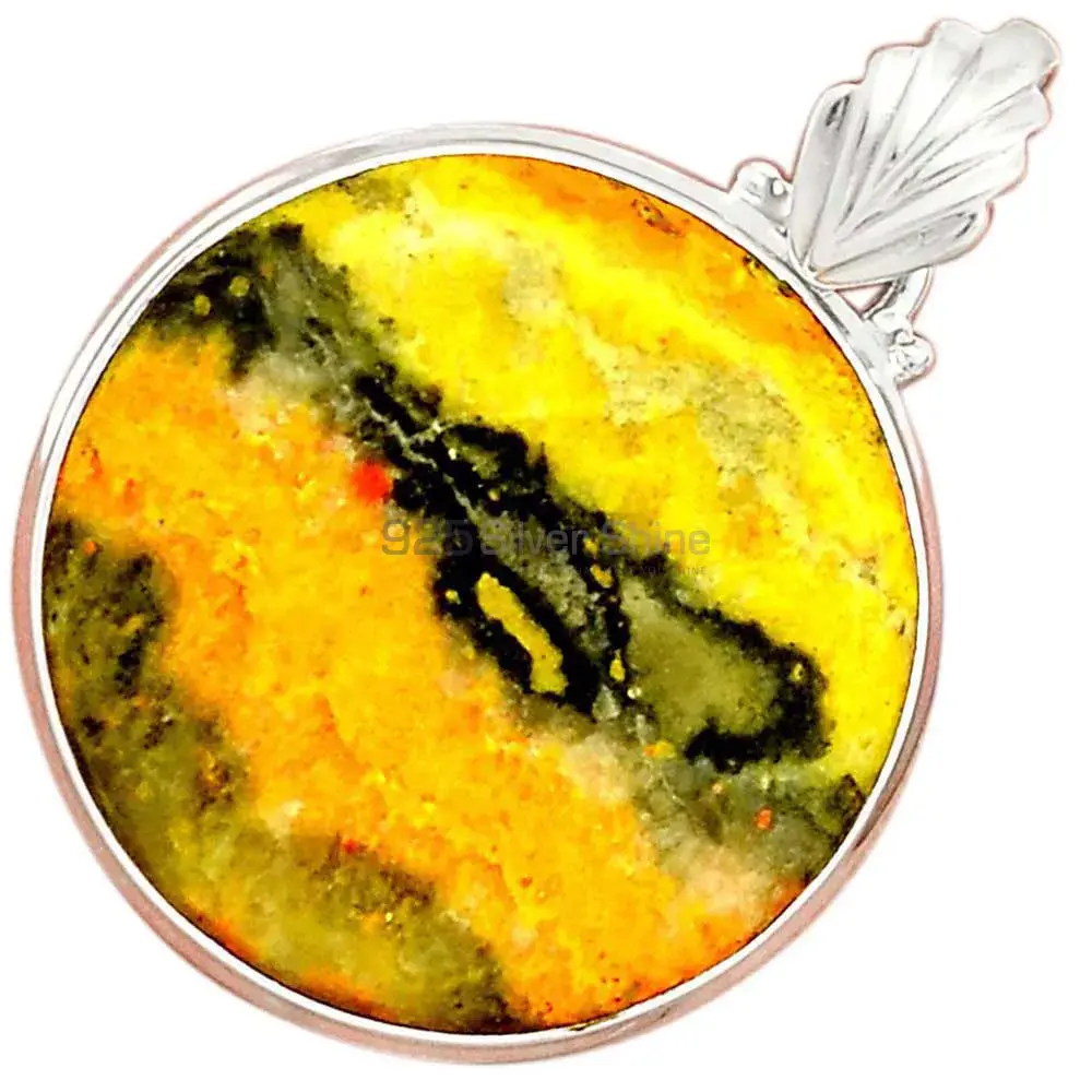 Bumble Bee Gemstone Pendants In 925 Solid Silver Jewelry 925SP179_1