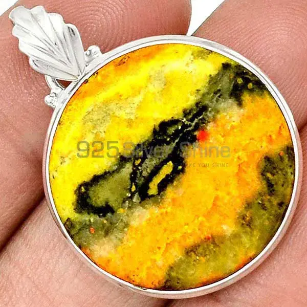 Top Quality Bumble Bee Gemstone Pendants Exporters In 925 Solid Silver Jewelry 925SP179_2