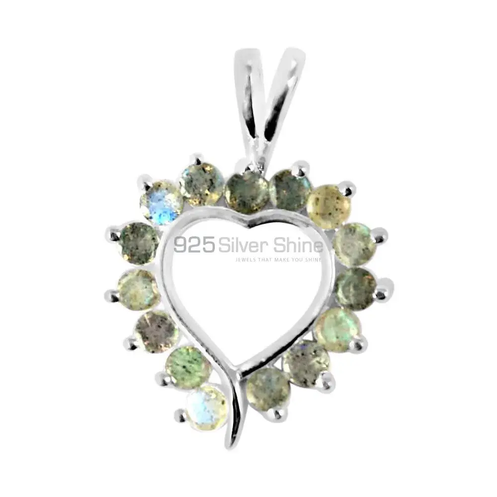 Top Quality Fine Sterling Silver Pendants Wholesaler In Labradorite Gemstone Jewelry 925SP238-5_0