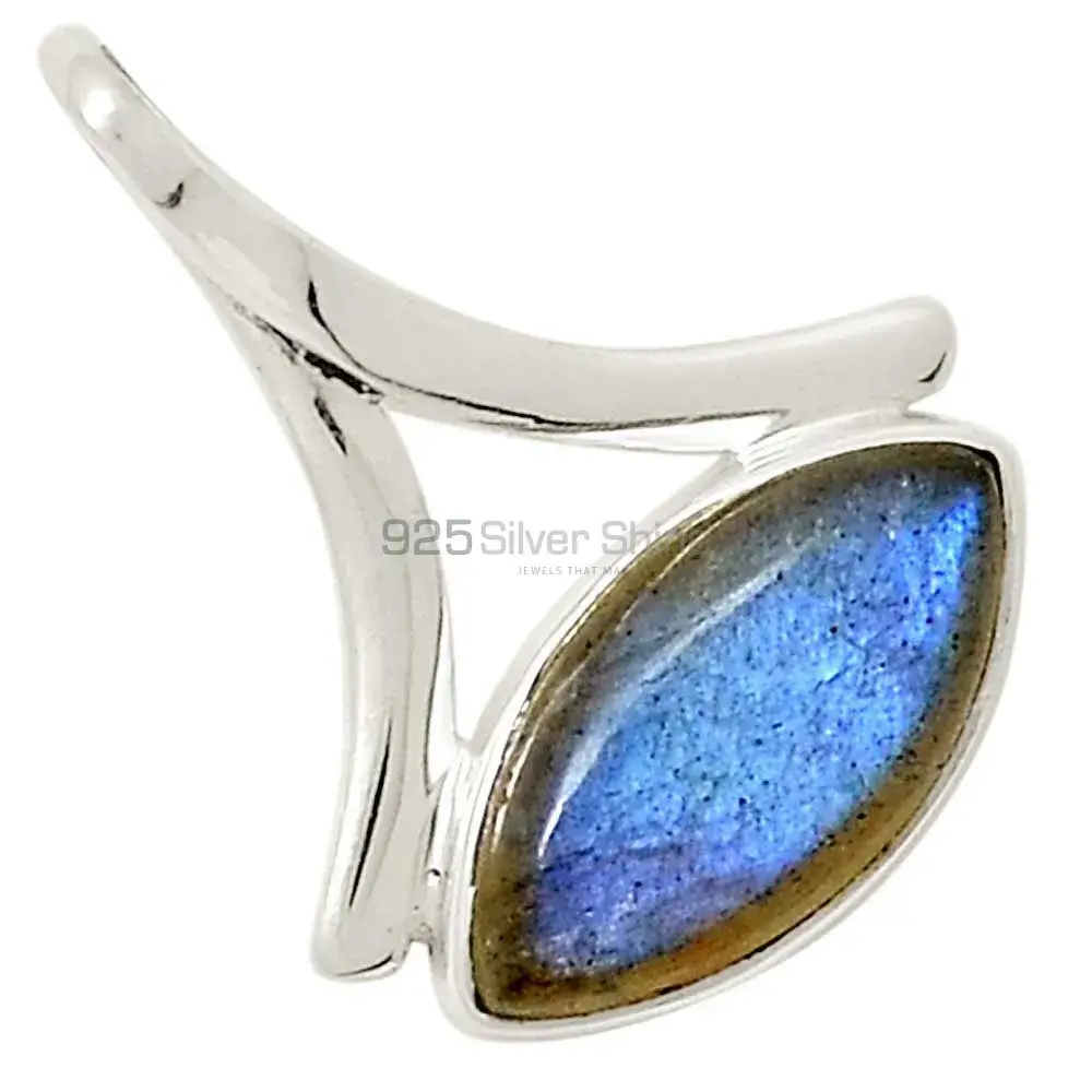 Top Quality Labradorite Gemstone Pendants Exporters In 925 Solid Silver Jewelry 925SP120-2