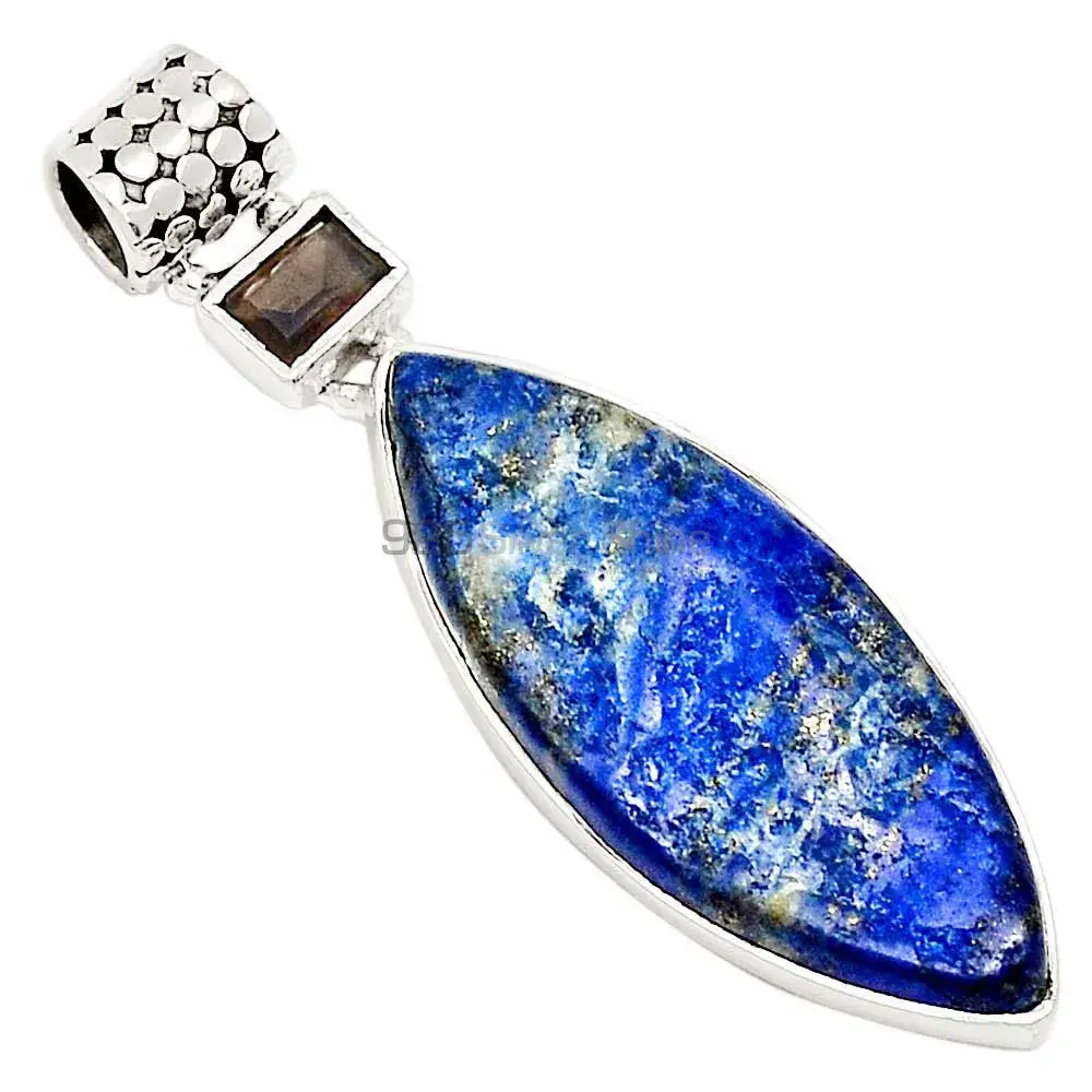 Top Quality Multi Gemstone Pendants Exporters In 925 Solid Silver Jewelry 925SP132