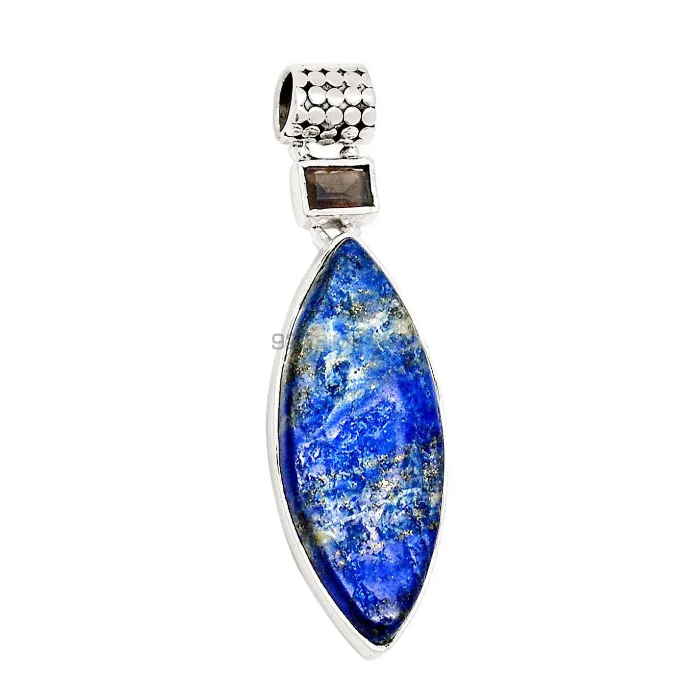 Multi Gemstone Pendants In 925 Solid Silver Jewelry 925SP132_2