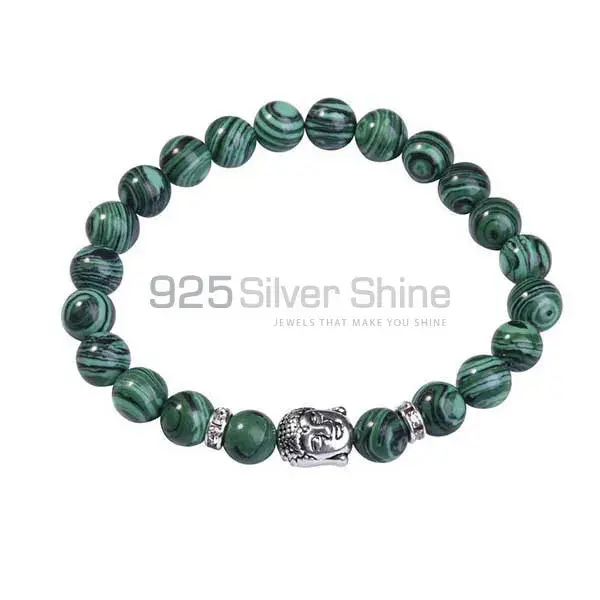 Natural Beadschite Gemstone Beads Bracelets 925BB179