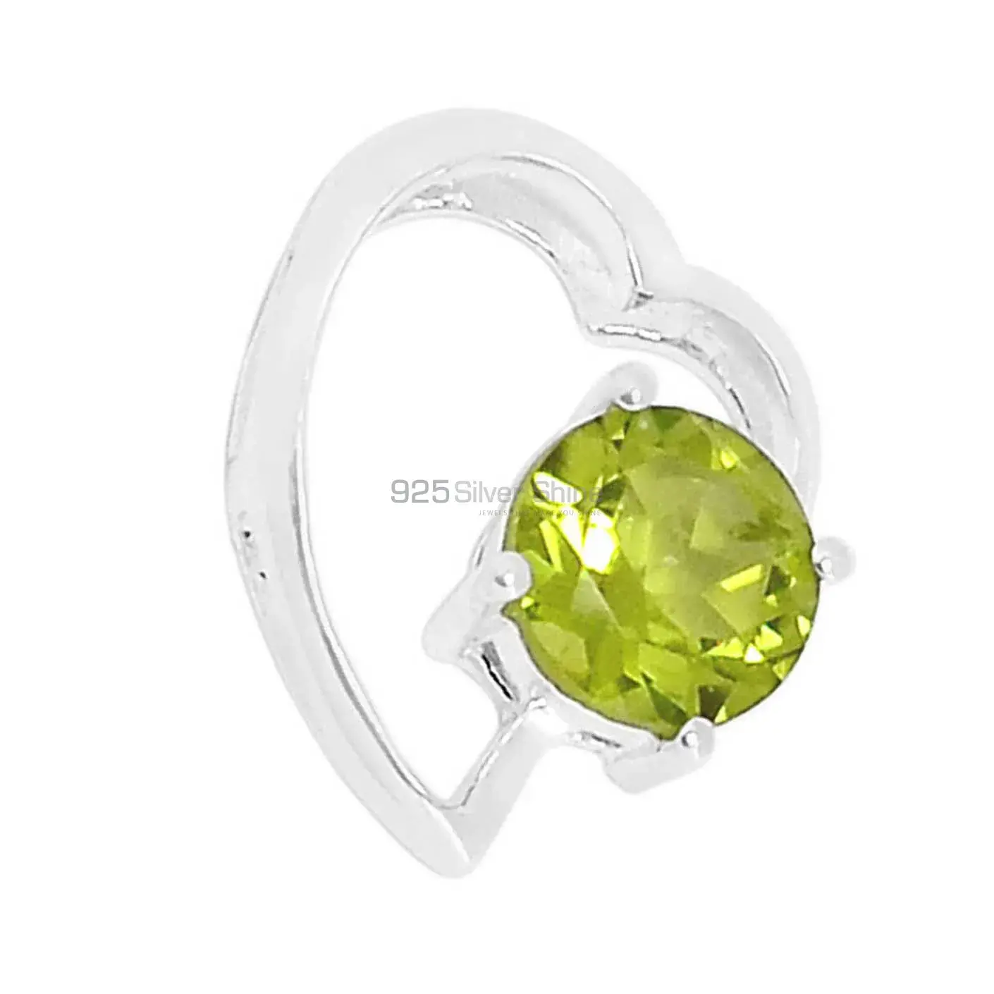 Top Quality Peridot Gemstone Handmade Pendants In 925 Sterling Silver Jewelry 925SSP310-8_0