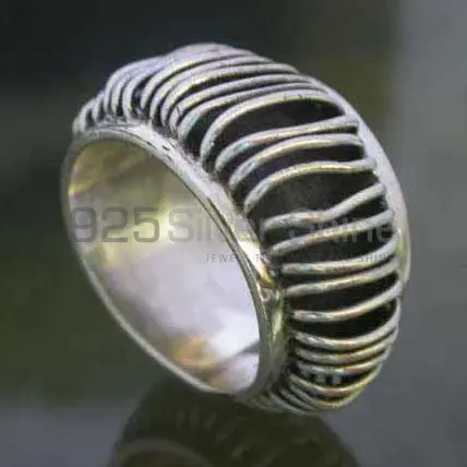Plain Sterling Silver Rings Jewelry 925SR2442_0