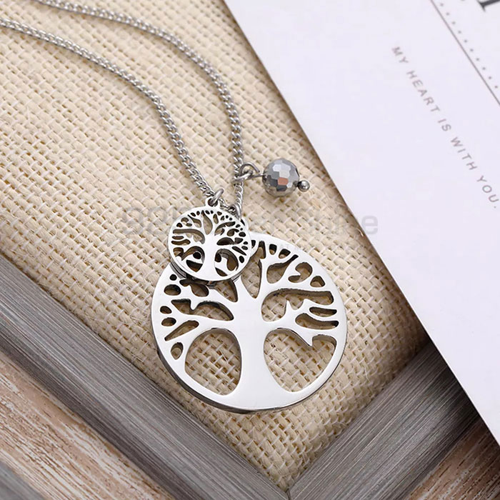 Tree Love Symbol Necklace In Sterling Silver TLMN613_1