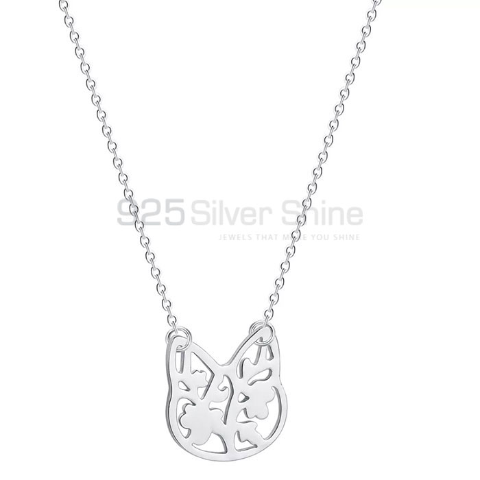 Tree Necklace, Top Collection Animal Minimalist Necklace In 925 Sterling Silver AMN119