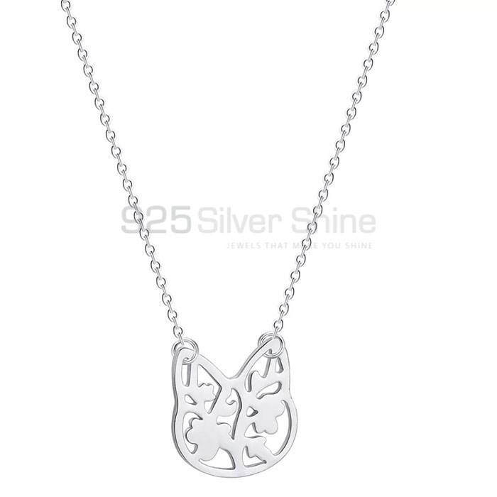 Tree Necklace, Animal Minimalist Necklace In 925 Sterling Silver AMN119
