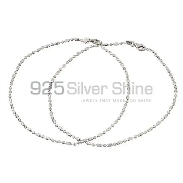 Tribal 925 Sterling Silver Anklet 925ANK20