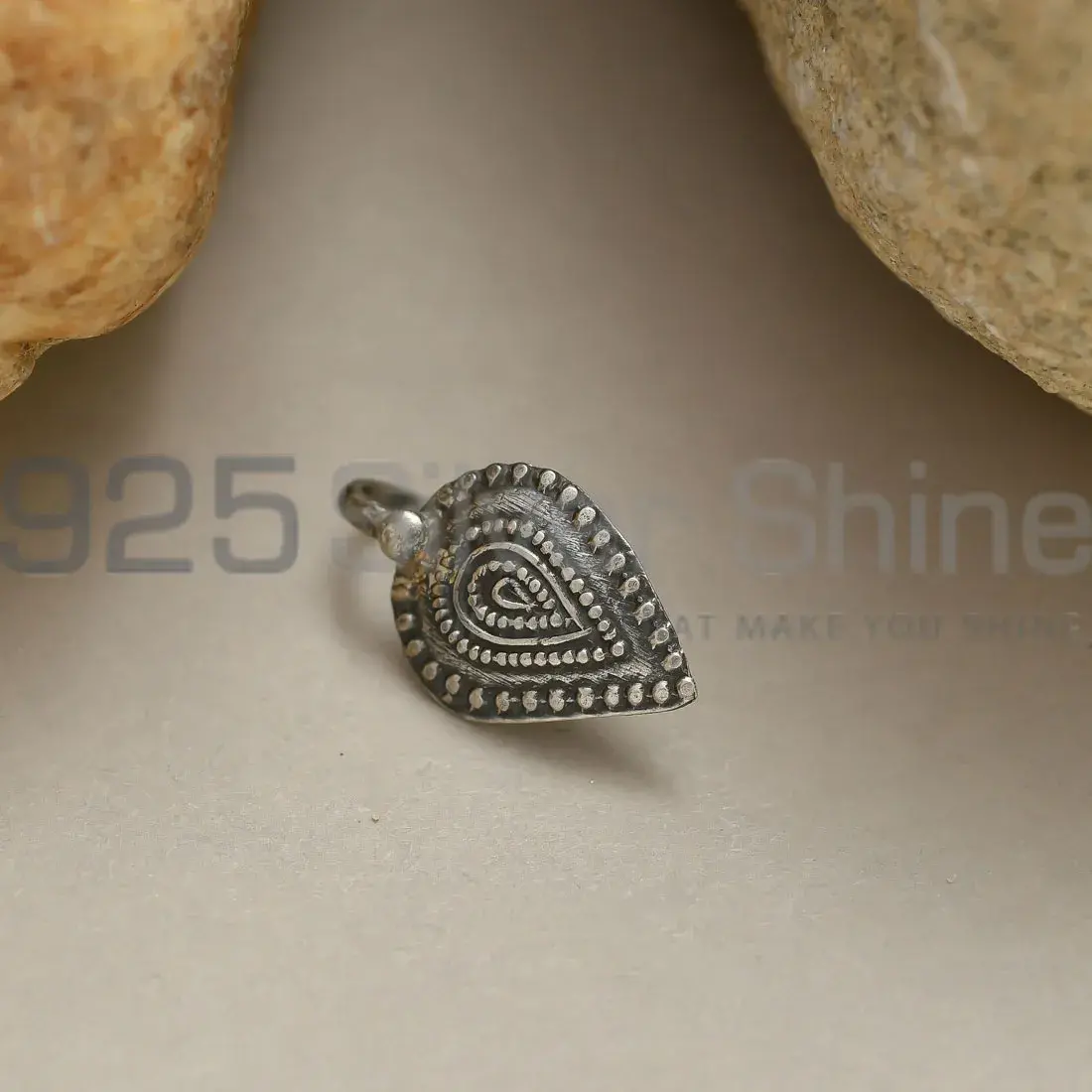 Tribal 925 Sterling Silver Nose Pin 925NP05_0
