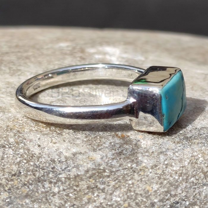 Turquoise Gemstone Ring In 925 Sterling Silver Jewelry Suppliers SSR91_1