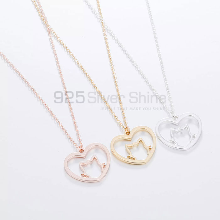 Turtles Necklace, Animal Minimalist Necklace In 925 Sterling Silver AMN103_0