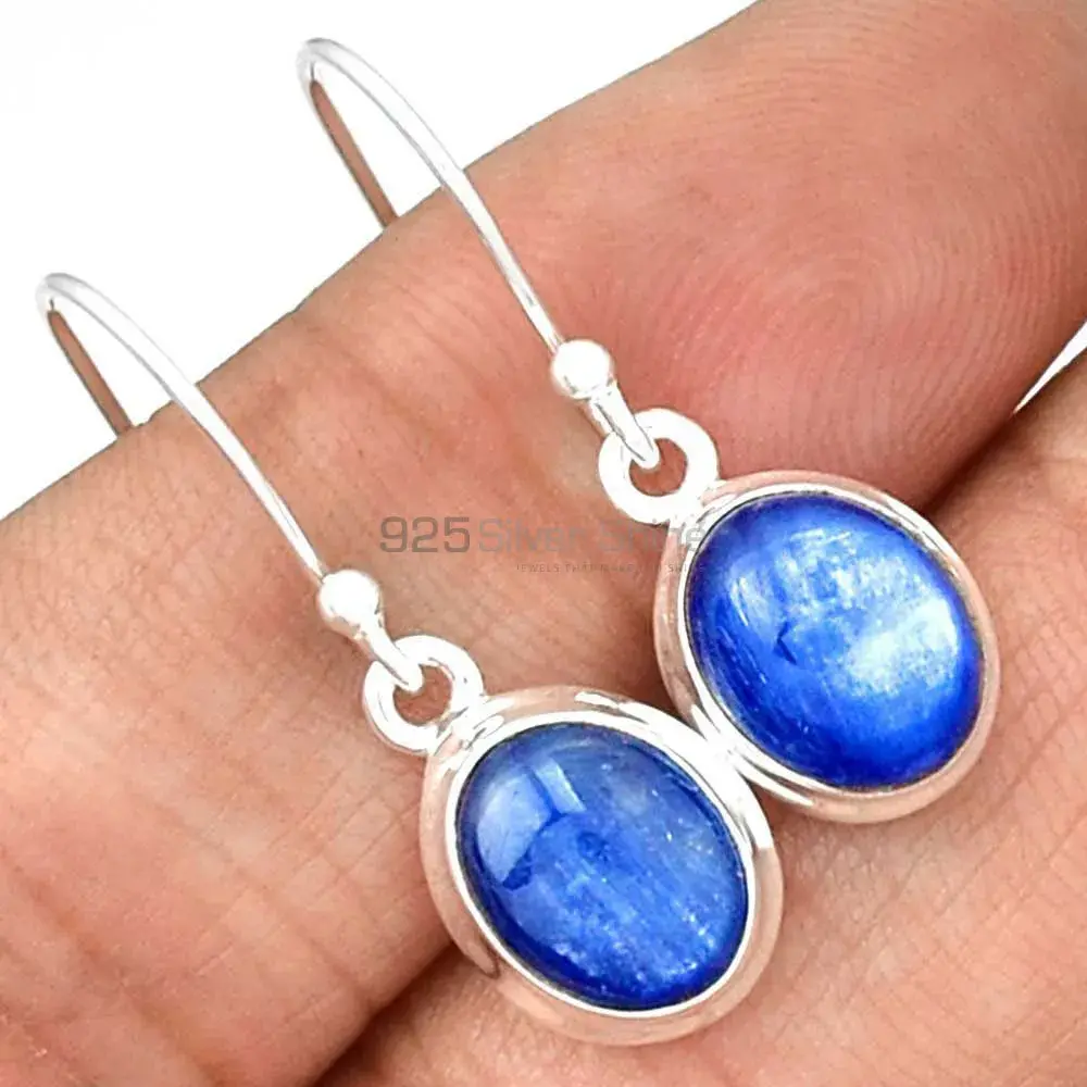 Unique 925 Sterling Silver Earrings Wholesaler In Kyanite Gemstone Jewelry 925SE2237_0