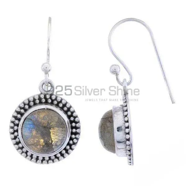 Unique 925 Sterling Silver Earrings Wholesaler In Labradorite Gemstone Jewelry 925SE1224_0