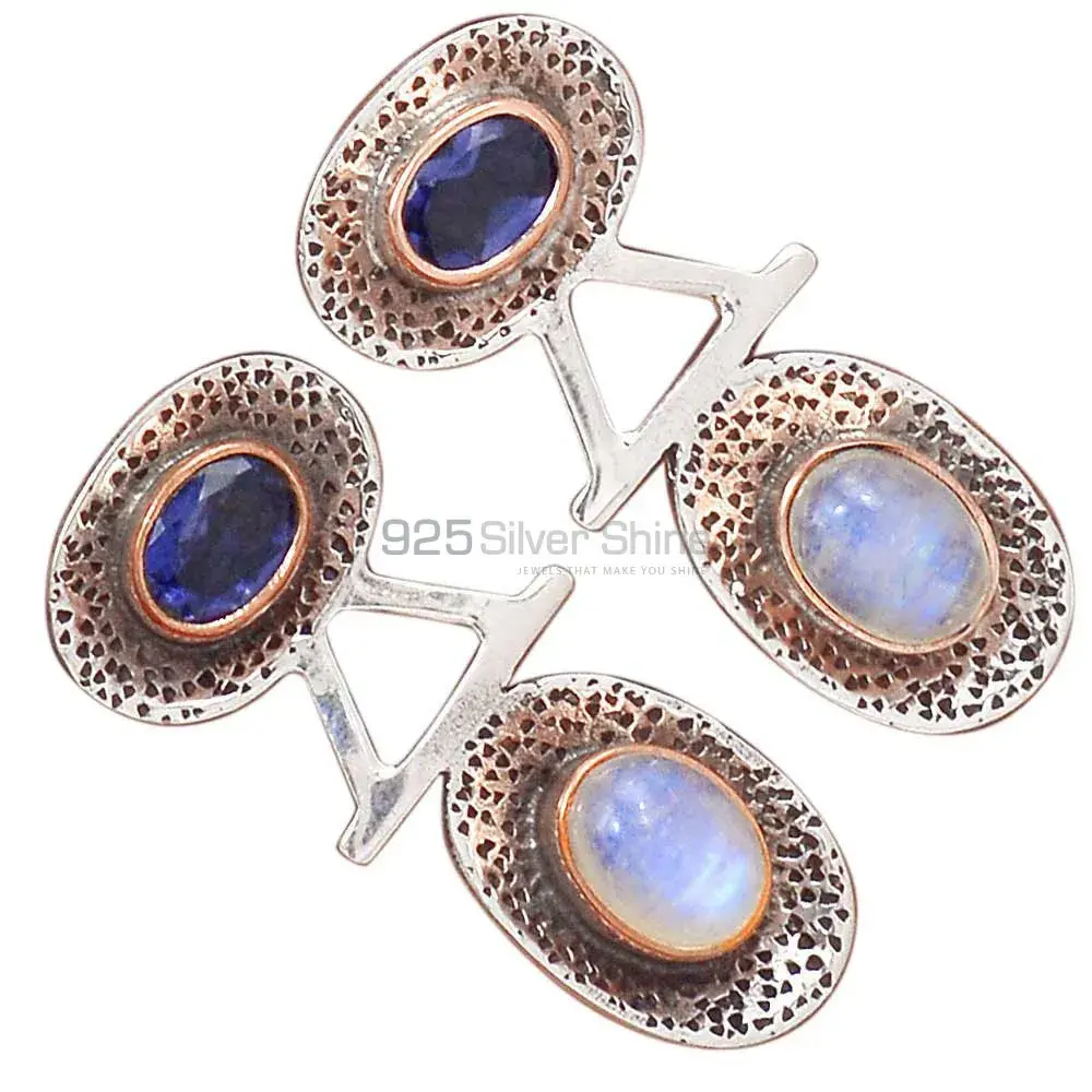 Unique 925 Sterling Silver Earrings Wholesaler In Multi Gemstone Jewelry 925SE2158_1