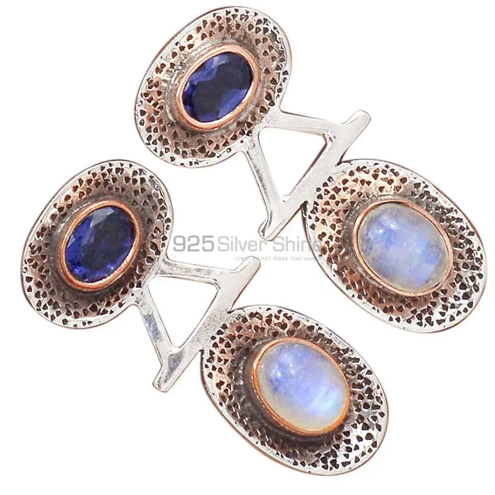 925 Sterling Silver Earrings In Multi Gemstone Jewelry 925SE2158_2