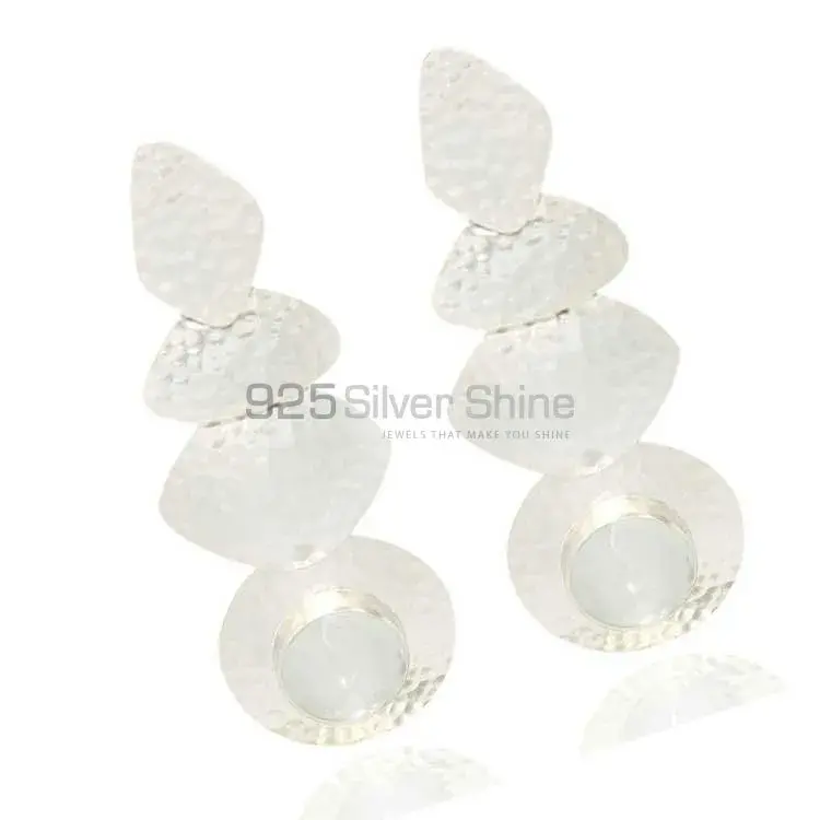 Unique 925 Sterling Silver Handmade Earrings Exporters In Crystal Gemstone Jewelry 925SE1830_0