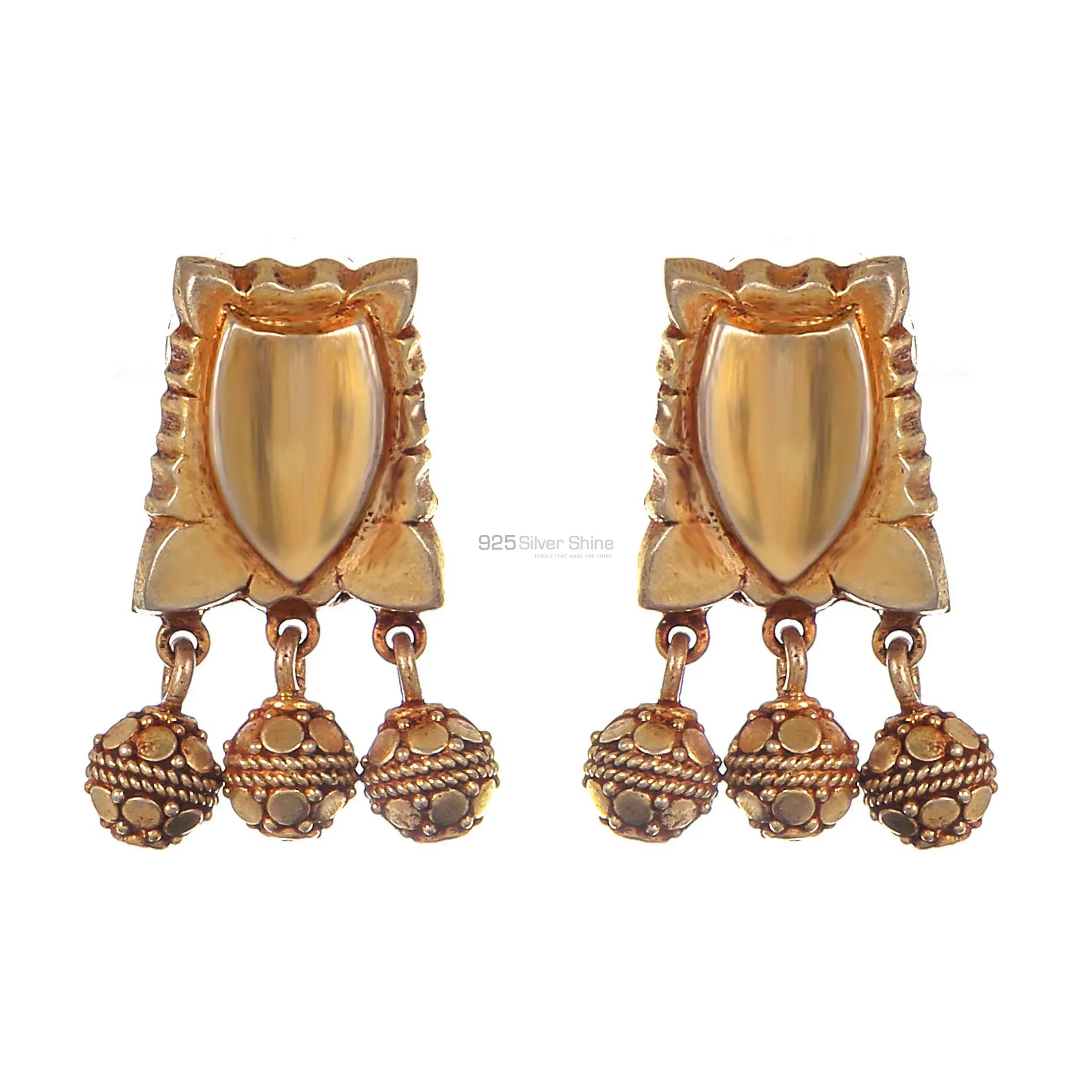 925 Sterling Silver Handmade Earrings In Gemstone Jewelry 925SE295_0