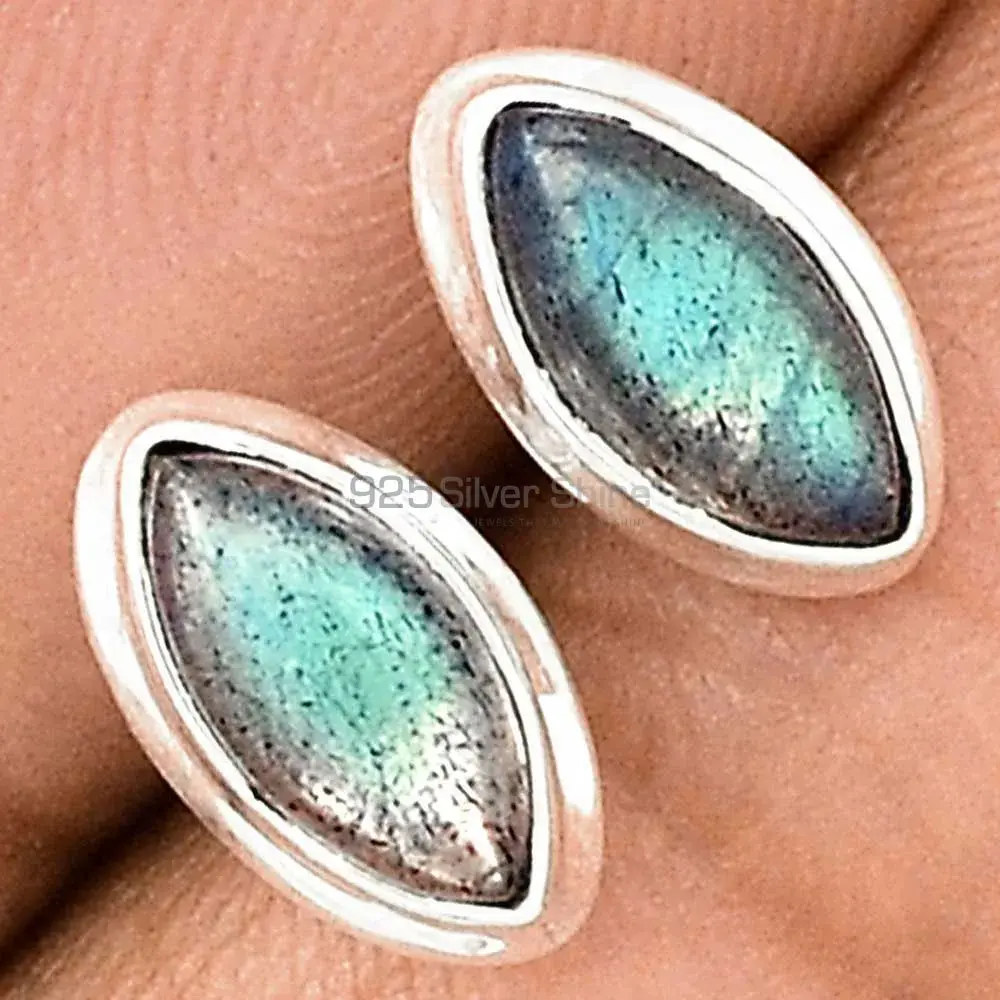 Unique 925 Sterling Silver Handmade Earrings Exporters In Labradorite Gemstone Jewelry 925SE2247_0