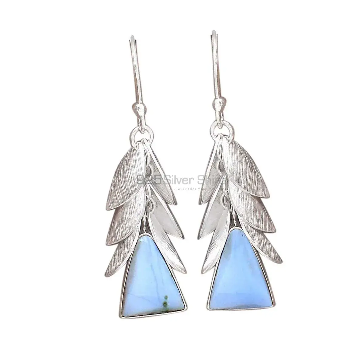 Unique 925 Sterling Silver Handmade Earrings Exporters In Opal Gemstone Jewelry 925SE3039