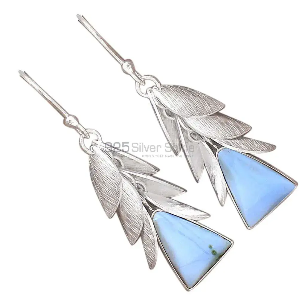 Unique 925 Sterling Silver Handmade Earrings Exporters In Opal Gemstone Jewelry 925SE3039_1