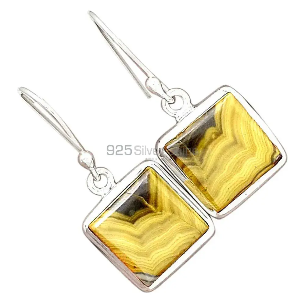 Unique 925 Sterling Silver Handmade Earrings Exporters In Schalenblende Gemstone Jewelry 925SE2405_2