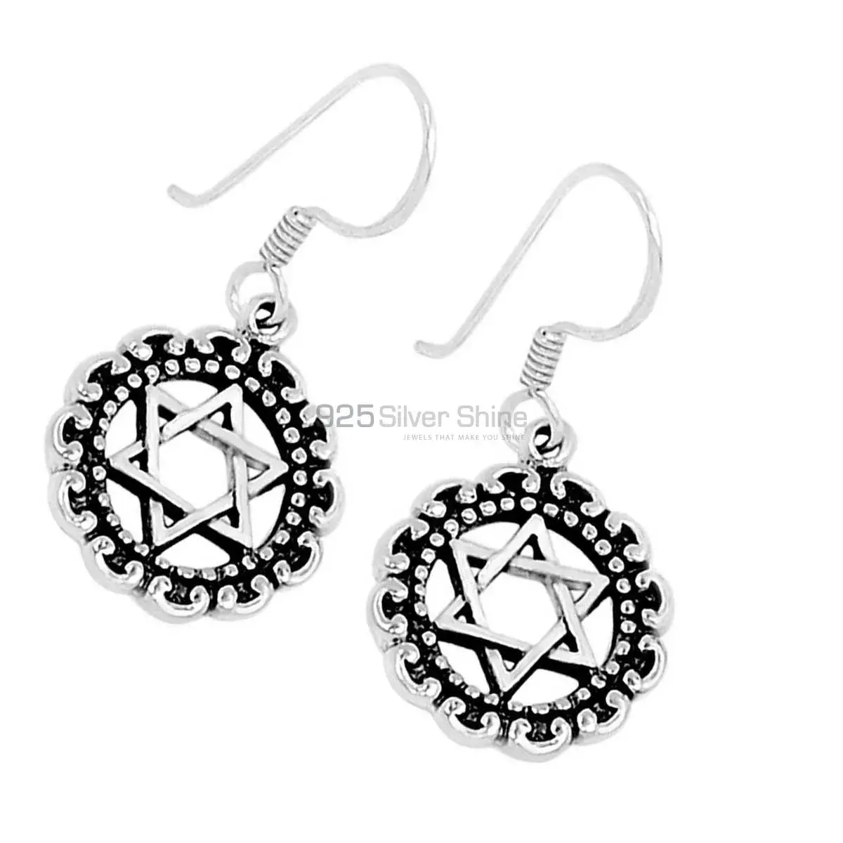 Unique 925 Sterling Silver Handmade Earrings Suppliers 925SE2876_3