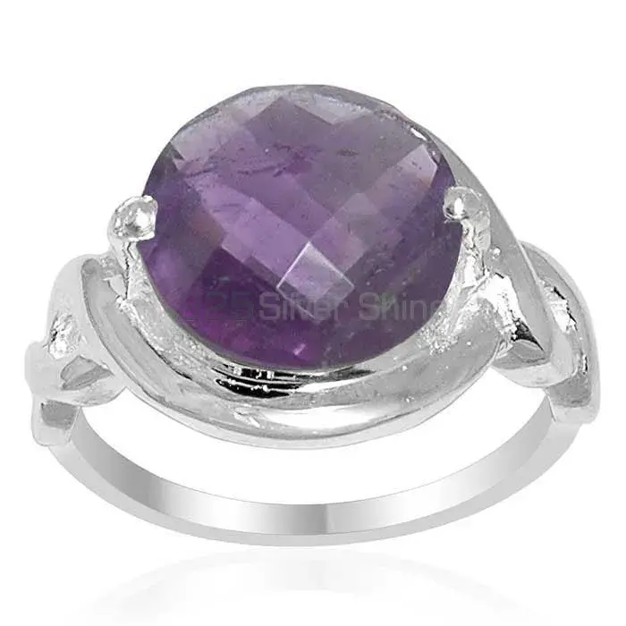 Amethyst Sterling Silver Rings Jewelry 925SR1593_0