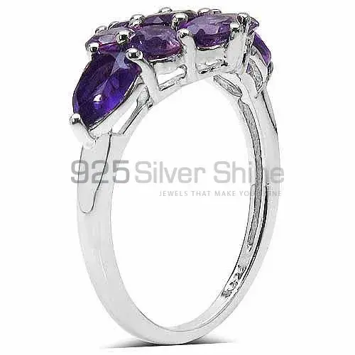 Unique 925 Sterling Silver Handmade Rings Exporters In Amethyst Gemstone Jewelry 925SR3264_0