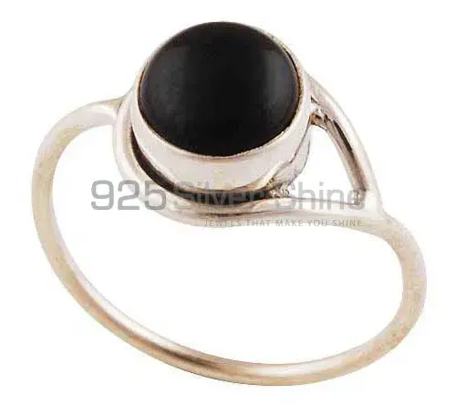 925 Sterling Silver Handmade Rings In Black Onyx Gemstone Jewelry 925SR2854_0